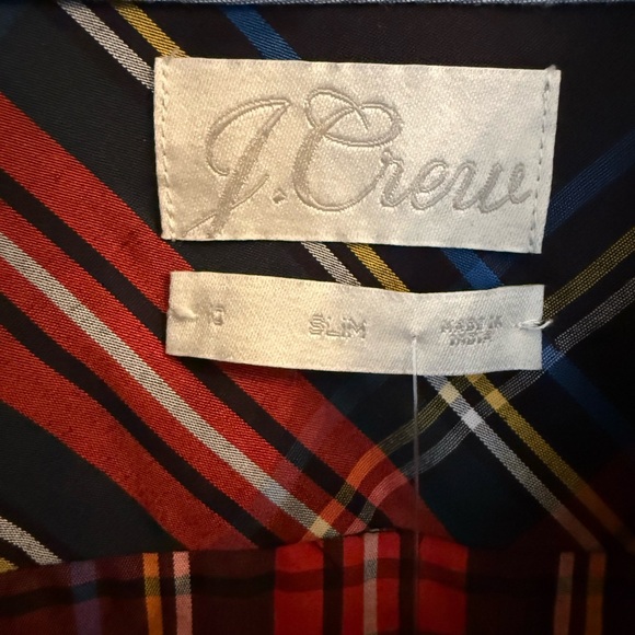 ✨NWT J. Crew Slim Fit Plaid Shirt 10 - Picture 2 of 8